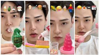 Best "Seungbini"  Korean ASMR Compilation | Emoji food challenge screenshot 1