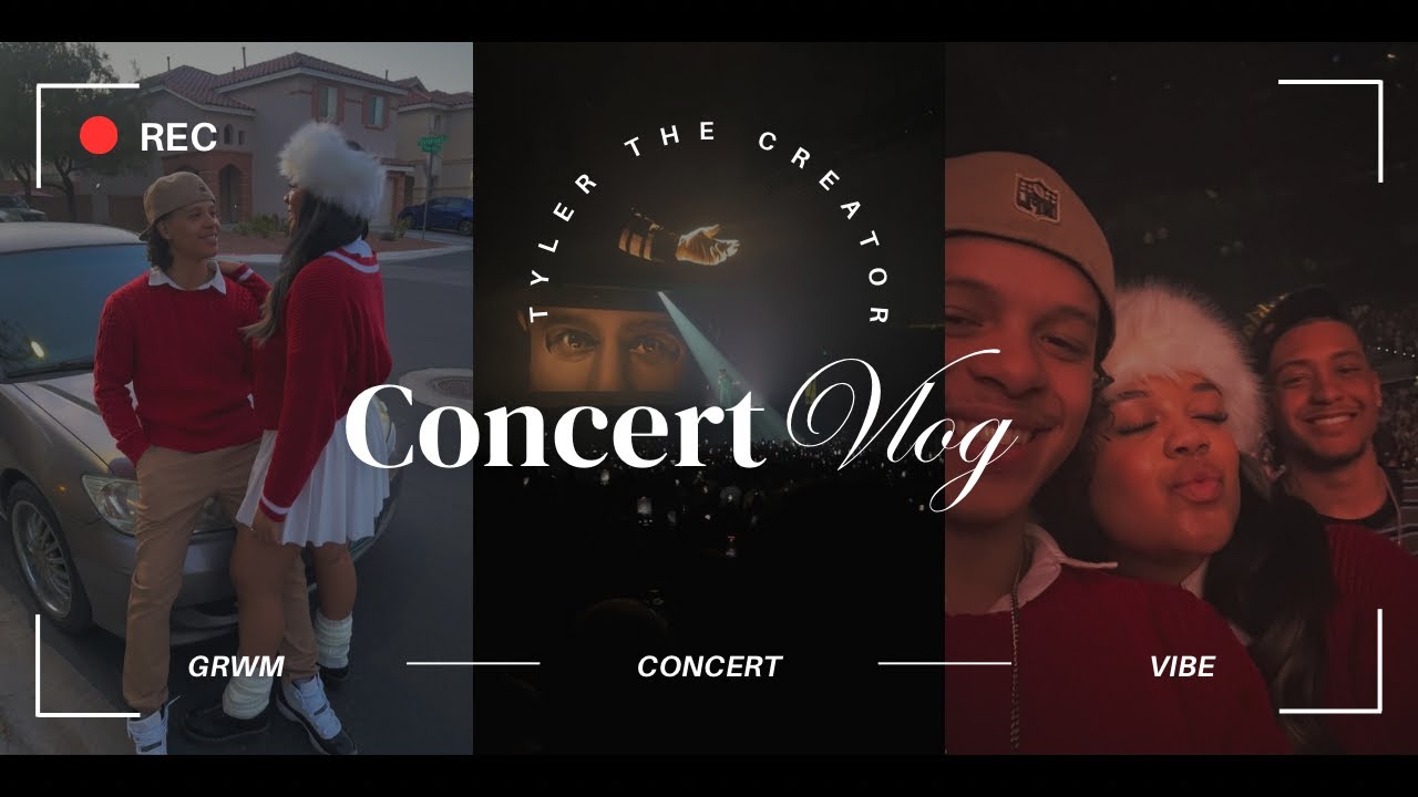 TYLER THE CREATOR CHROMAKOPIA VLOG ⋆˙ (grwm + concert clips) - YouTube