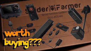 Spider Farmer GGS AC5 + SensorPro Kits Unboxing Product Overview Review #seedtoharvest