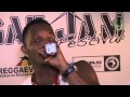 Leftside shout for soundbwoy tv  reggaejam 2013