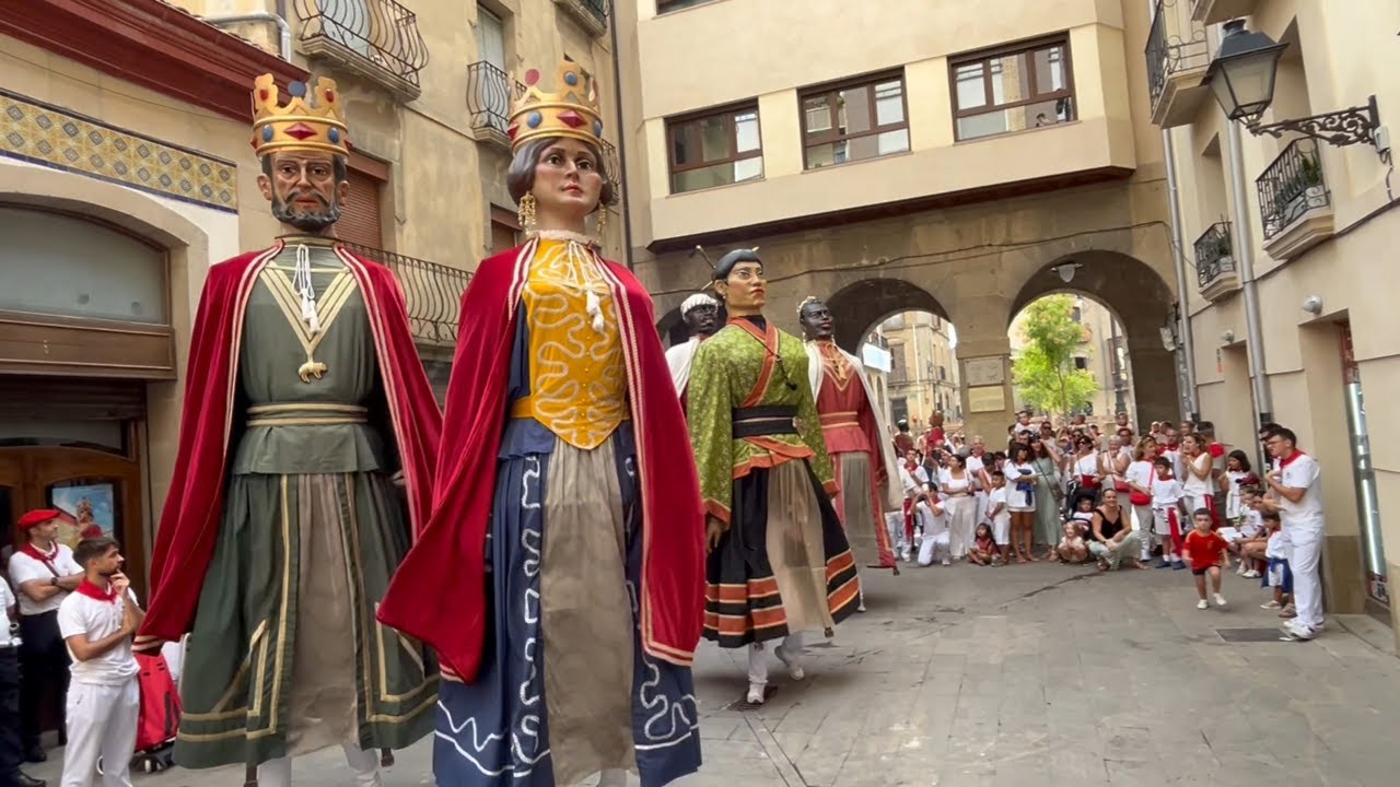 Gigantes de Tafalla, Fiestas 2025 (Día 4)