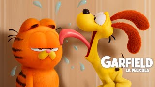 GARFIELD. ¿Quién dijo que el perro y el gato se lleven mal? Exclusivamente en cines 1 de mayo.