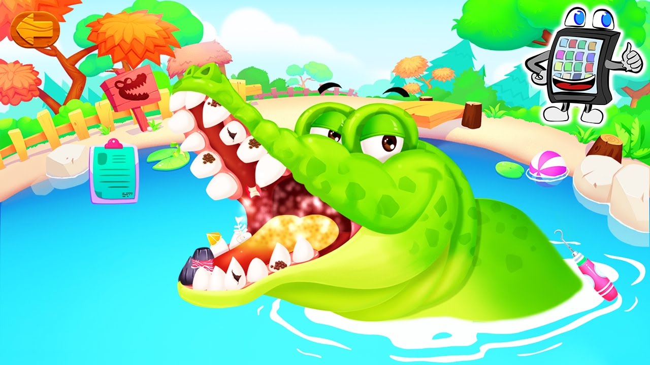 Krokodil Zähne Spiel