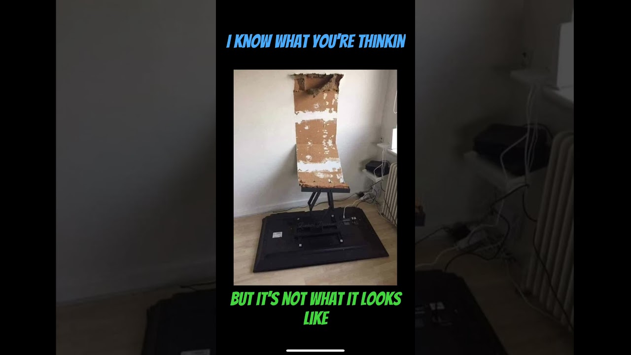 I Told Her I Knew How To Mount TV’s  ! 