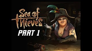 SEA OF THIEVES Walkthrough Part 1 - Treasure (4K Let's Play Gameplay Commentary)