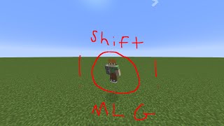 How To do the Shift MLG Minecraft 1.19.2