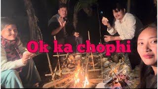 Hem long oak ka chophi/ having a small party at home