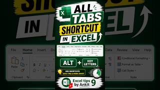 Excel short tricks all tabs shortcut key #trending #viral #reels #latest #ytshorts #shorts #excel