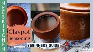 How to season clay pot | A beginners guide to clay pot cooking