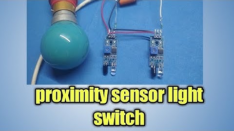 Proximity sensor light switch | touch less switch