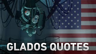Portal 1 - All GLaDOS Quotes (Original dub)