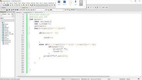 Remove Extra Spaces From String In C :