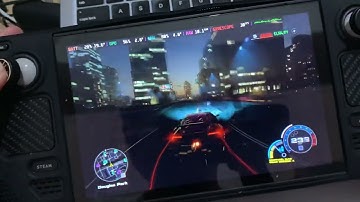 Need for Speed (NFS) Unbound on Steam Deck (30-35 fps)