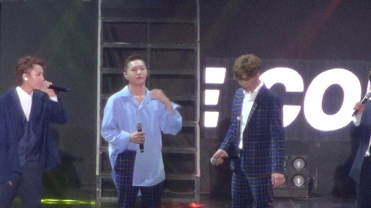 20180616 큐브유나이티드 원 비투비  (무비 무대후 멘트) 이창섭&성재 focus