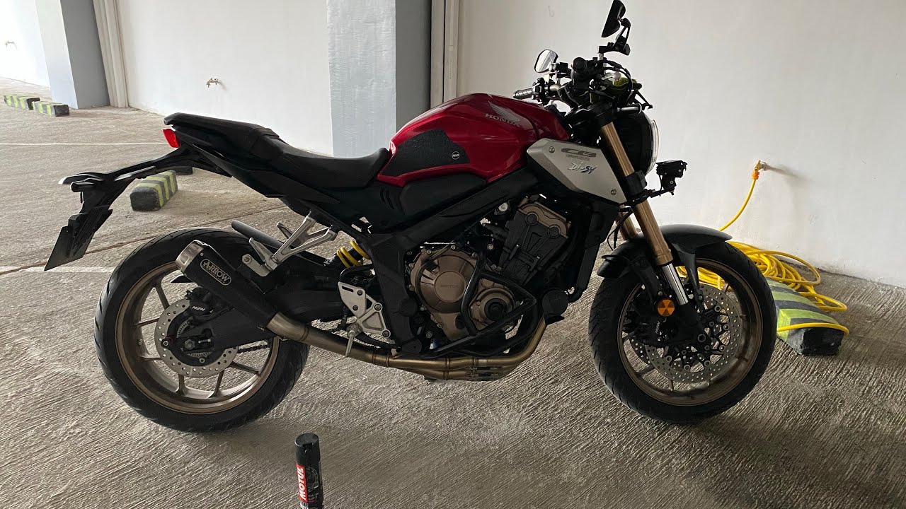 Honda Cb650R | Cellphone Holder | Visor | Panel Protector | Installation | Customization