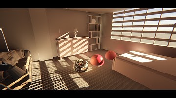 LUMINA Realtime Global Illumination - White room demo