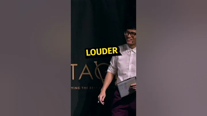 Watch this if you speak too quietly (Student Transformation!)