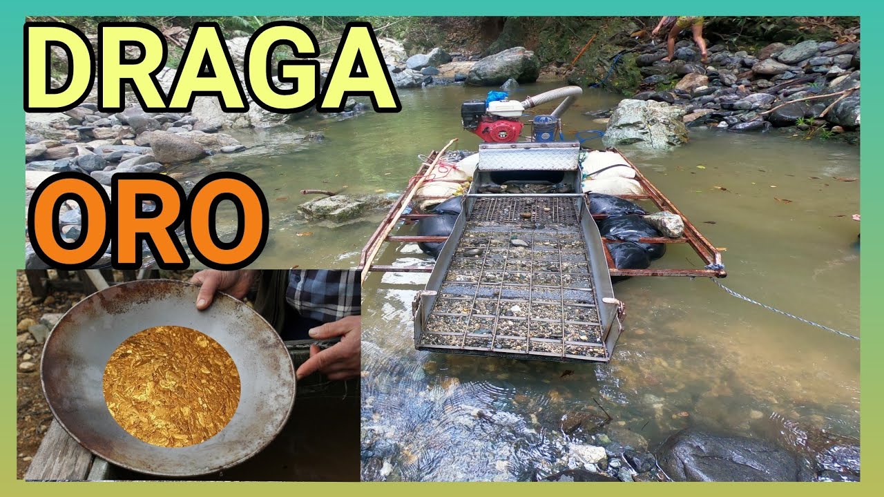 COMO SE EXTRAER MUCHOS ORO En UNA #DRAGA=EXTRACTION Dredgers #1. #
