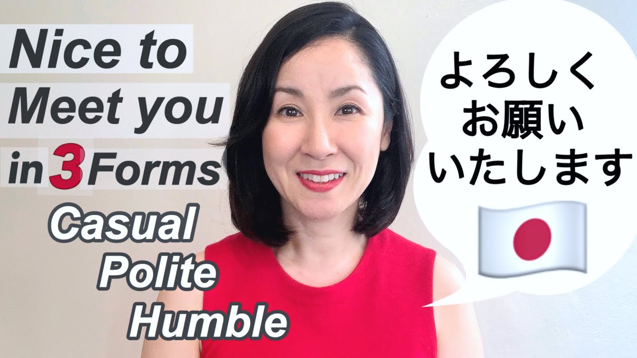How To Say Nice To See You Again In Japanese