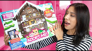 Opening ALL DOORS In ADOPT ME CHRISTMAS ADVENT CALENDER 2024
