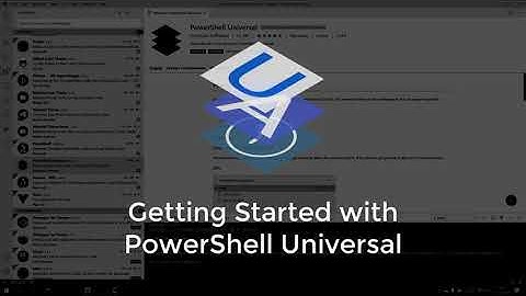 Getting Started with PowerShell Universal