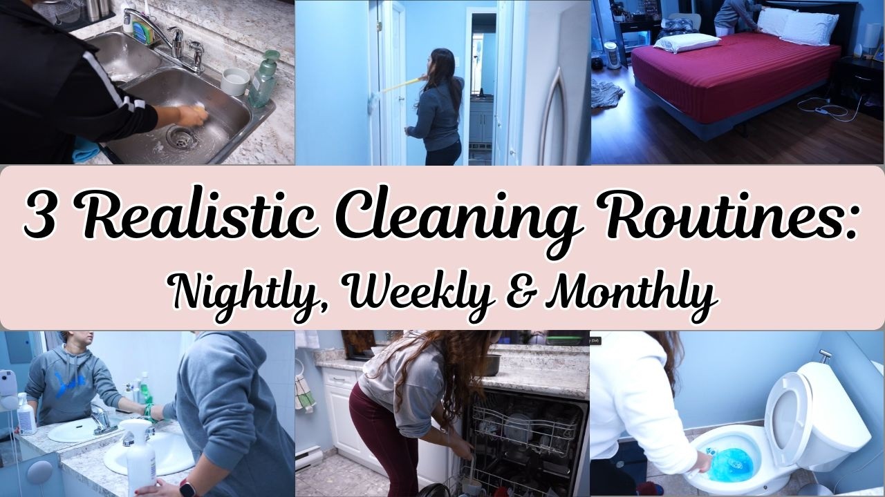 How I Keep My Home Clean: 3 Simple Cleaning Routines