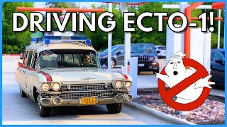 Driving ECTO-1 Around Town!!! (And to the Ghostbusters: Frozen Empire PREMIER)