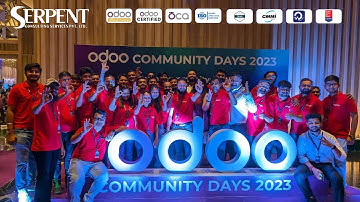 SerpentCS at Odoo Community Days 2023: Moments with Timeless Memories
