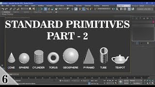 6 || STANDARD PRIMITIVES PART-2 || 3DS MAX FULL MODELING TUTORIAL IN HINDI ||