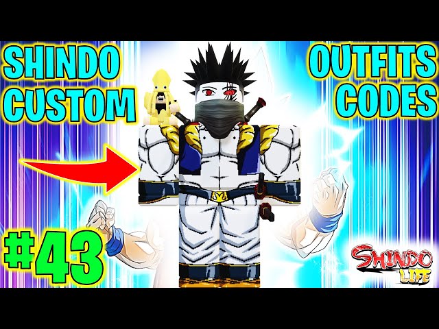 ⭐SHINDO LIFE CUSTOM OUTFITS CODES 2022 PART 5⭐