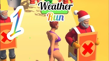 NOOB Vs PRO Vs HACKER weather Run #weatherrun #gaming #viral #youtube