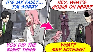 My Beautiful Coworker Saved Me From My Snobby Boss Then The Chairman Came... Romcom Manga Dub