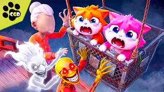 Can My CATE WIFE'S Secret Base SURVIVE THE GRANNY MONSTERS! - I Am Cat