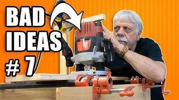 Bad Ideas In  the Workshop Episode 7 / Workshop Fails