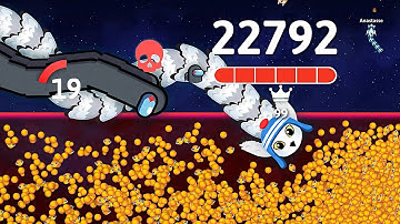 Snake io New Event System Hacked GodModMenu Boos snake Vs king Hacker snake on Snakeio #gameplay