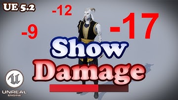 Show Damage Tutorial - Unreal Engine 5.2