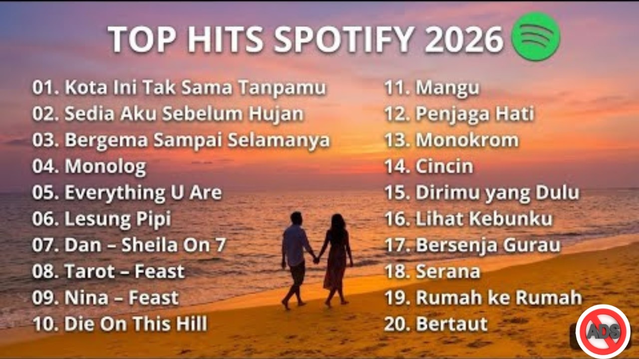TOP HITS SPOTIFY 2026 | LAGU MUSIK INDONESIA YANG PALING VIRAL DAN TRENDING DI TIK TOK | TANPA IKLAN