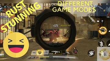 *NEW* RUST STUNNING GAMEPLAY | CALL OF DUTY MOBILE NEW UPDATE