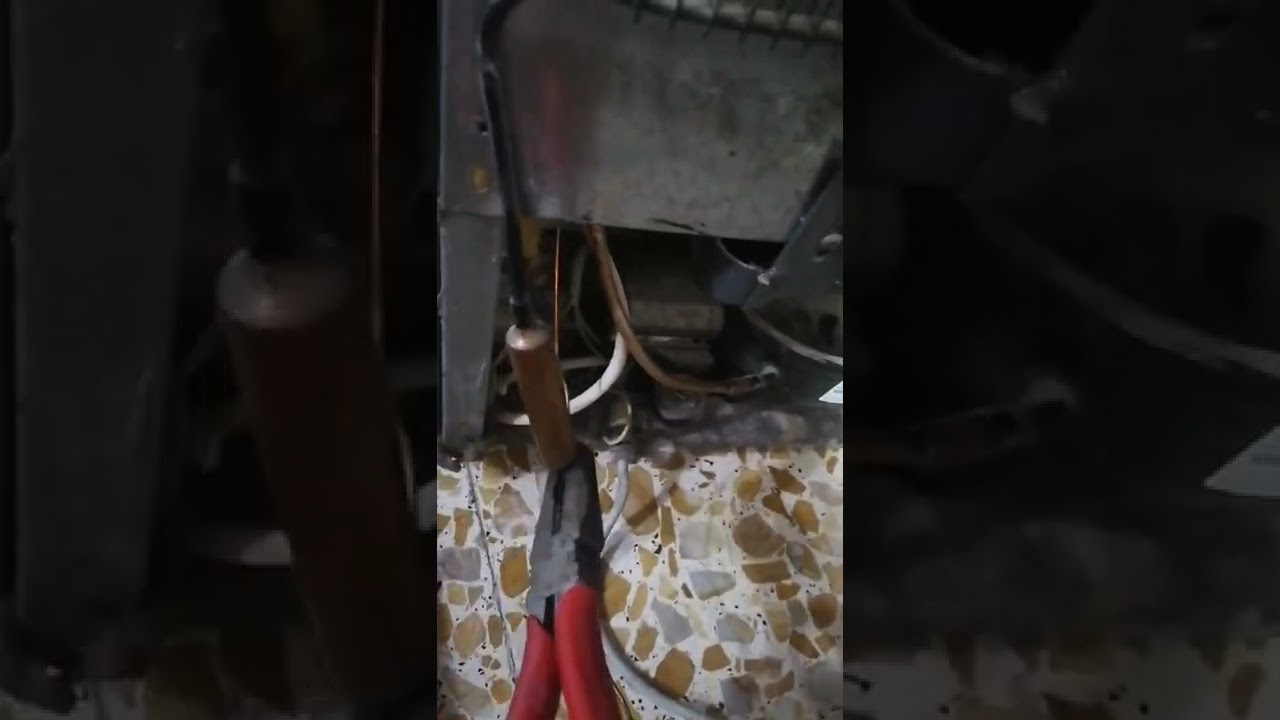 تصليح ثلاجة الجزء الاول ليك باليودر و انسداد شبه كلي بالفلتر و نسداد جزئي بالكبلري الانبوب الشعري