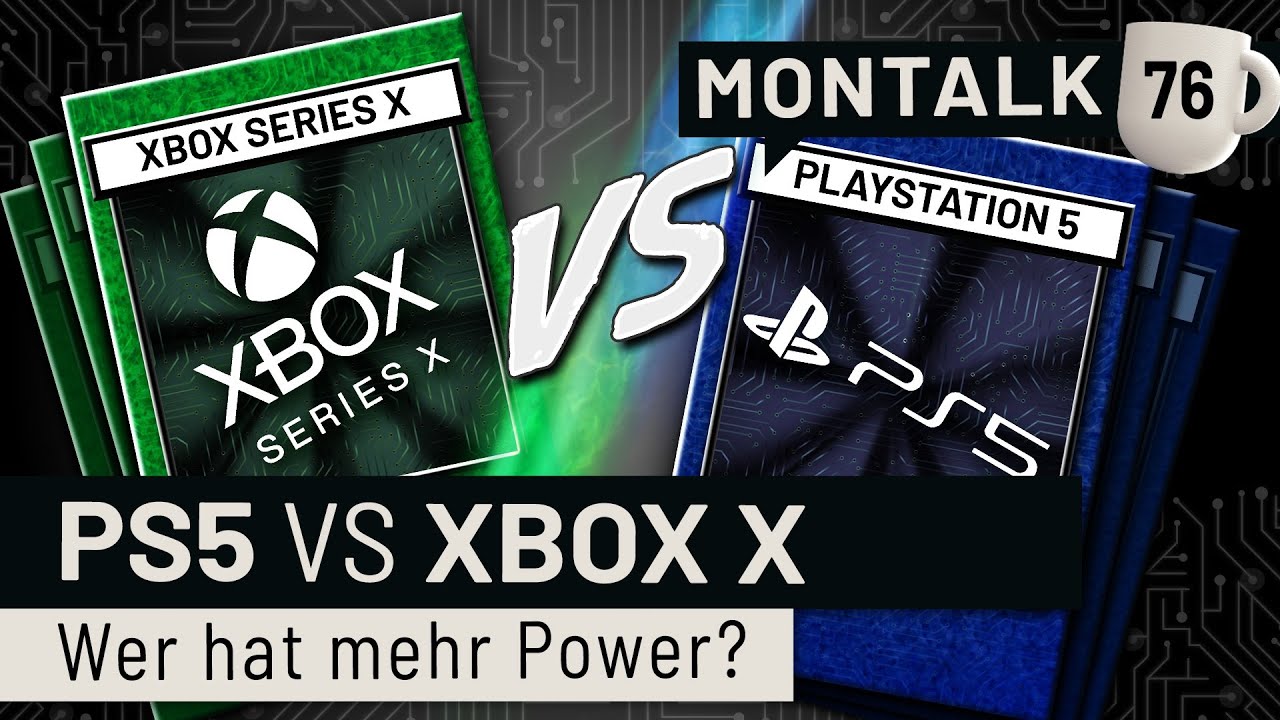 Xbox Series X vs. PlayStation 5 - Die Hardware Specs sind da! | Montalk #76