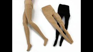 DIY Miniature Craft - Doll Panty Hose Socks