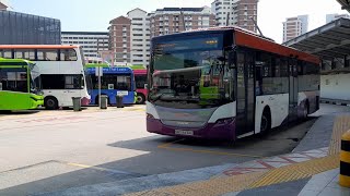 (Ex UPDEP) SBS8434E(SWDEP SP) On Service 89 At Hougang Central Interchange (Ex UPDEP) SBS8434E(SWDEP SP) On Service 89 At Hougang Central Interchange