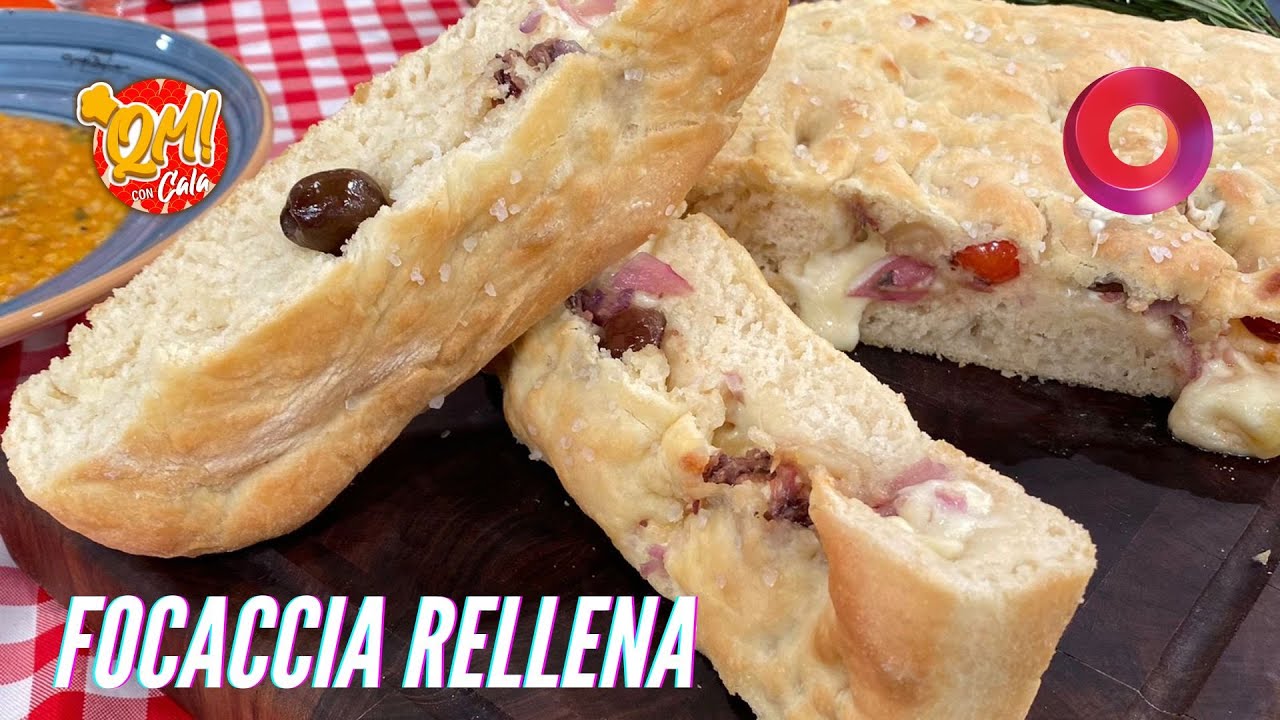 La única focaccia rellena que jamás probaste
