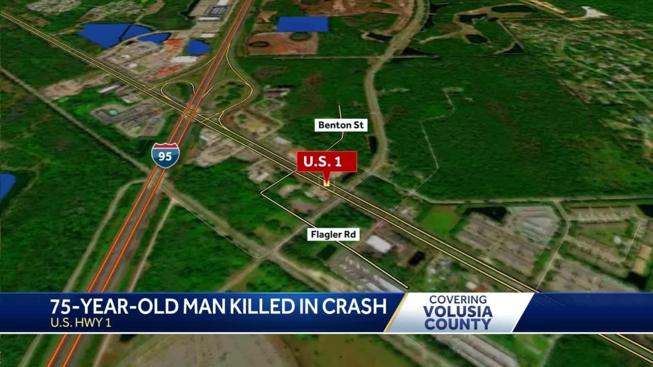 Man killed in rollover crash in Volusia County, troopers say - YouTube