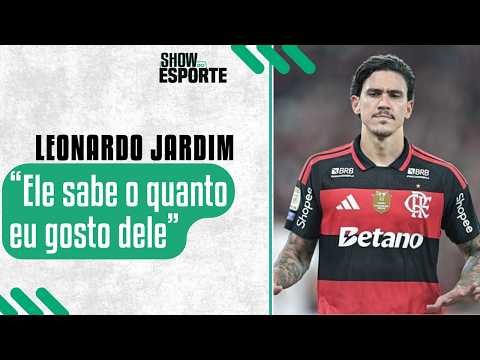 LEONARDO JARDIM EXPLAINS PEDRO'S SUBSTITUTION