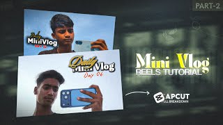 Instagram Trending Mini Vlog Kaise Banaye | Bhojpuri Song Mini Vlog Video Editing screenshot 1