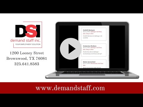 Demand Staff, Inc. Your Employment Solution