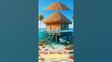 Cá mập làm túp lều để ở #shark #shorts #ai #chatgpt #hinhanh