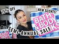 HUGE BATH & BODY WORKS SEMI-ANNUAL SALE HAUL!