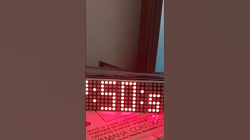 esp8266 weather and clock display